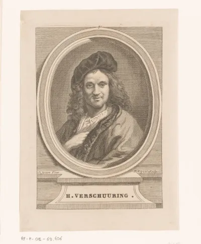 Portret van Hendrik Verschuring