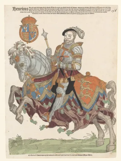 Portret van Hendrik VIII van Engeland