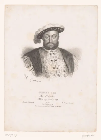 Portret van Hendrik VIII van Engeland
