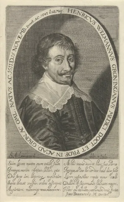 Portret van Hendrik Welman