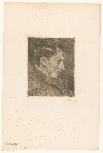 Portret van Hendrik Willem Mouton