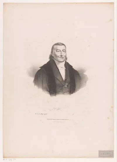 Portret van Hendrik Willem Tydeman