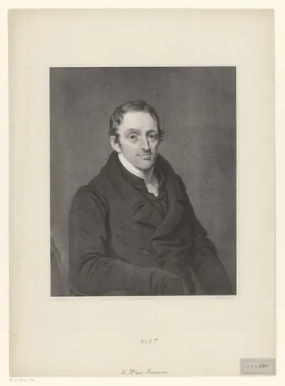 Portret van Hendrik Willem van Rossem