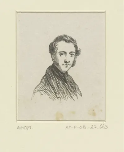 Portret van Hendrikus van de Sande Bakhuyzen