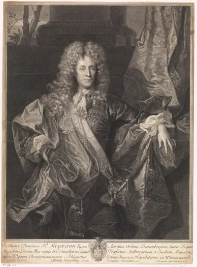 Portret van Henning Meyer de Meyercron