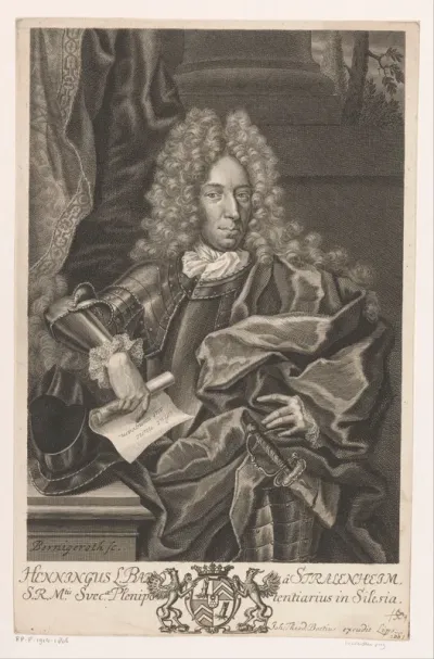 Portret van Henning von Stralenheim