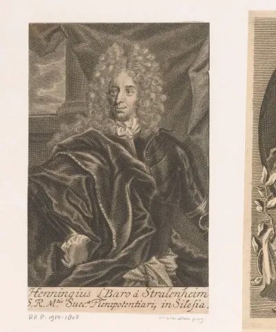 Portret van Henning von Stralenheim