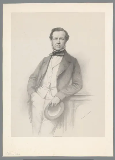Portret van Henri Auguste d'Anethan