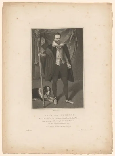 Portret van Henri-Auguste Loménie de Brienne