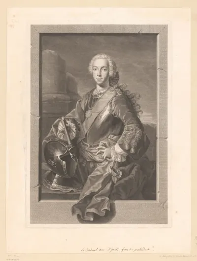 Portret van Henri Benoît Stuart