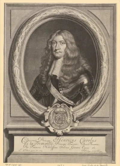 Portret van Henri Charles de La Trémoille