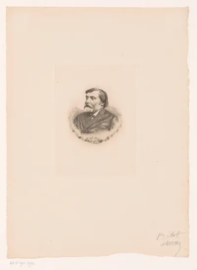Portret van Henri de Bornier