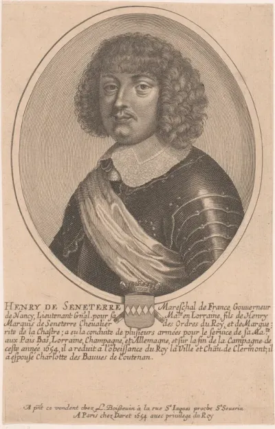 Portret van Henri de La Ferté-Senneterre