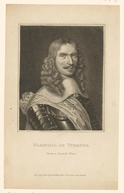 Portret van Henri de La Tour d'Auvergne