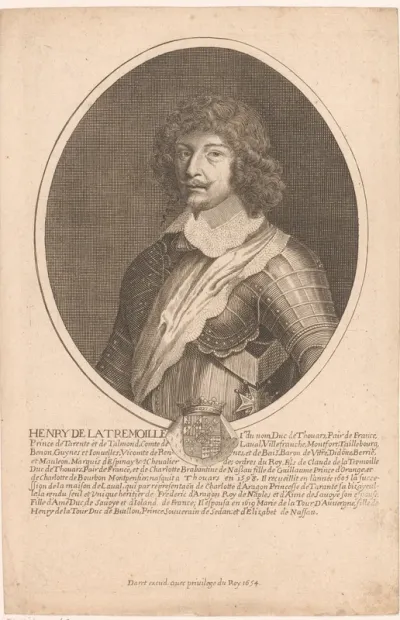 Portret van Henri de la Trémoïlle