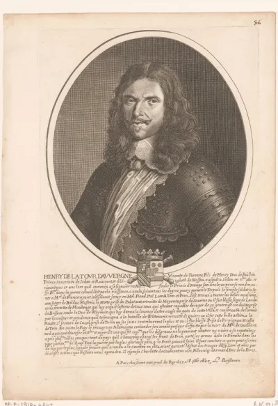 Portret van Henri de Latour d'Auvergne, vicomte de Turenne
