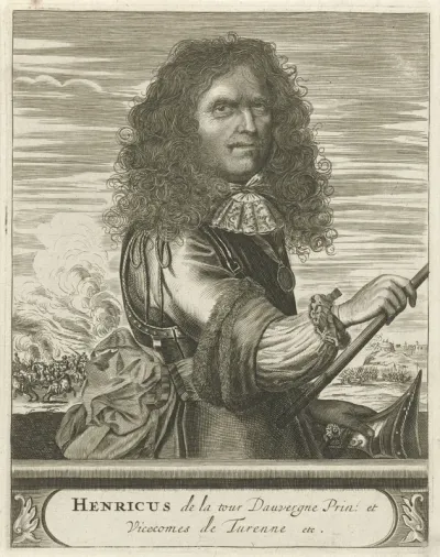 Portret van Henri de Latour d'Auvergne
