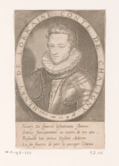 Portret van Henri de Lorraine-Chaligny