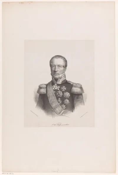 Portret van Henri de Perponcher