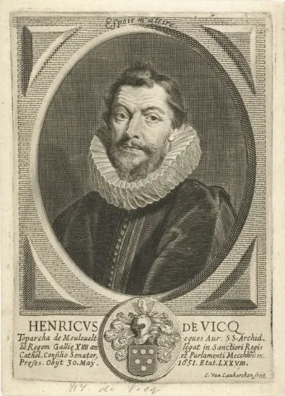 Portret van Henri de Vicq
