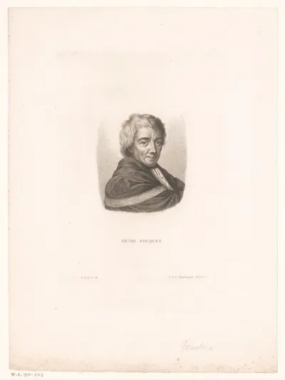 Portret van Henri Fouquet