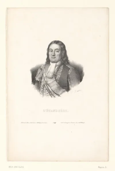 Portret van Henri-François des Herbiers, markies van l'Estenduère