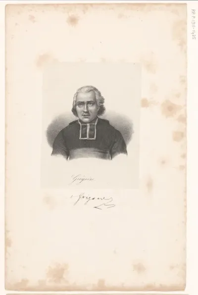 Portret van Henri Grégoire
