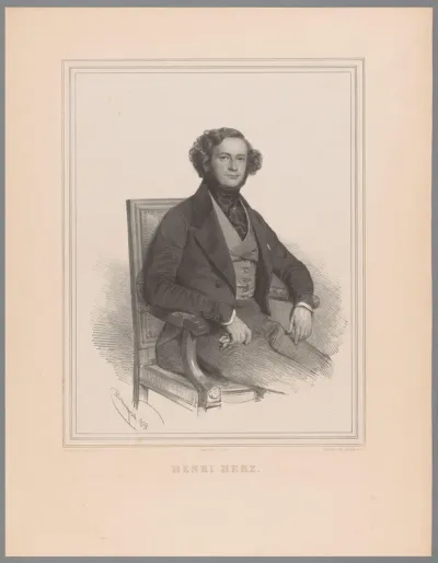 Portret van Henri Herz