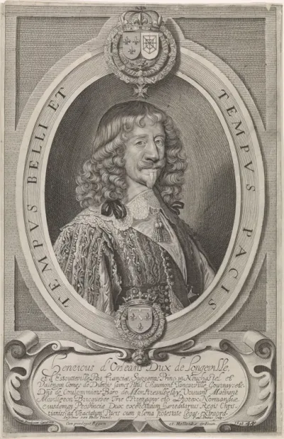 Portret van Henri II d'Orléans, hertog van Longueville
