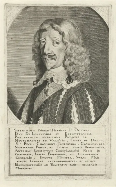 Portret van Henri II d'Orléans, hertog van Longueville