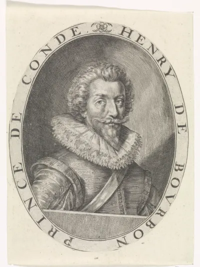 Portret van Henri II de Bourbon