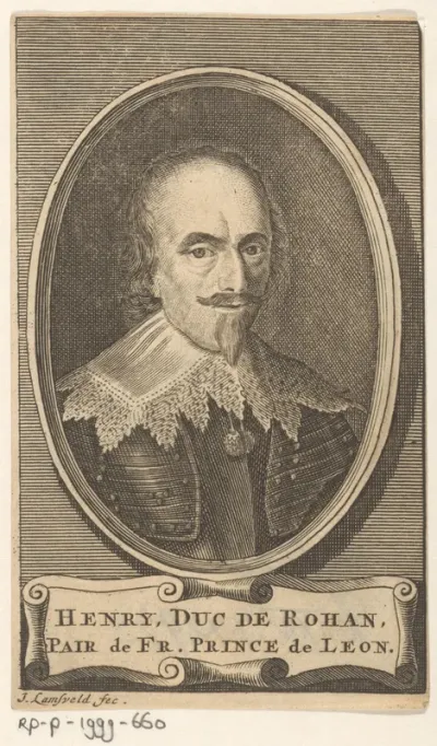 Portret van Henri II de Rohan