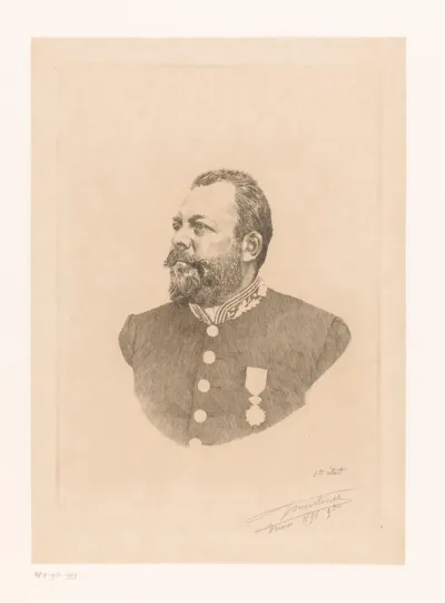 Portret van Henri Sainctelette