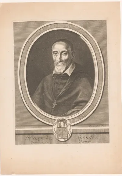 Portret van Henri Spondanus