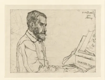 Portret van Henri van den Burg