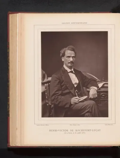 Portret van Henri-Victor de Rochefort-Lucay
