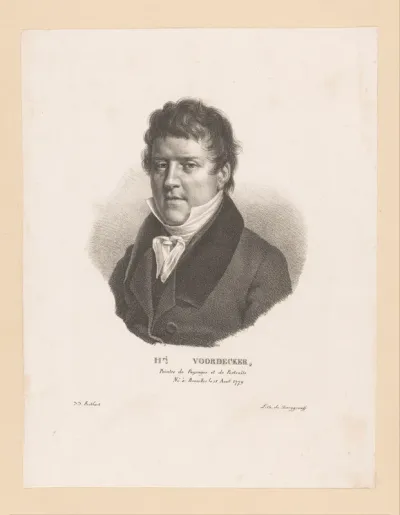 Portret van Henri Voordecker