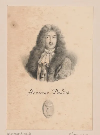 Portret van Henric Piccardt