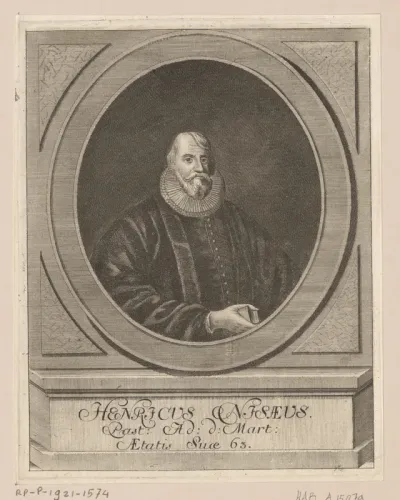 Portret van Henrich Niseus
