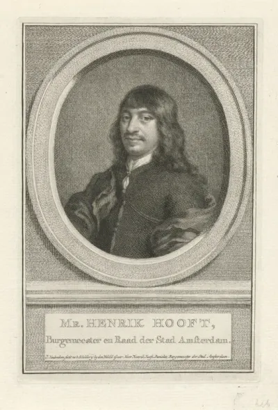 Portret van Henrick Hooft