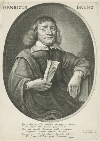 Portret van Henricus Bruno