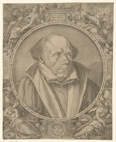 Portret van Henricus Bunthaeus