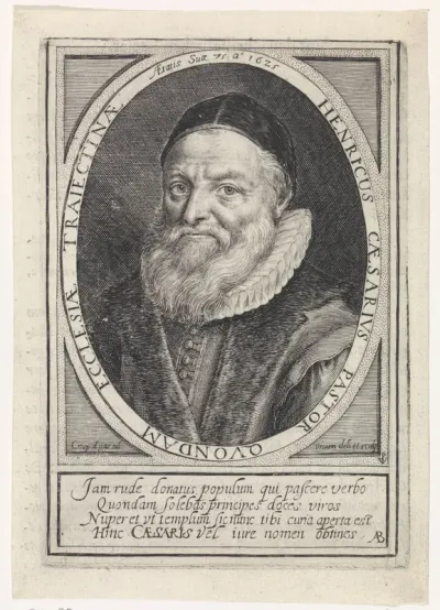 Portret van Henricus Caesarius