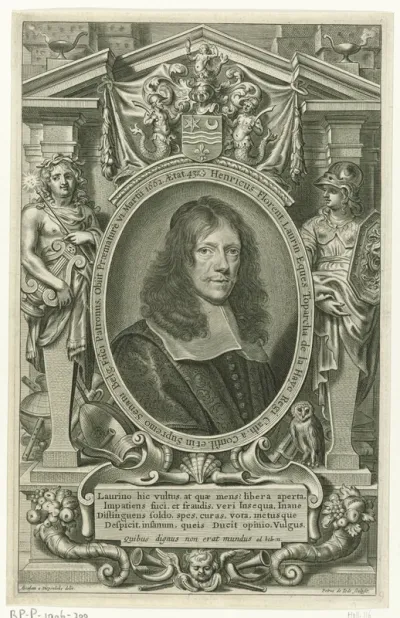 Portret van Henricus Florent Laurin