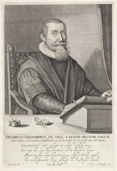 Portret van Henricus Geldorp