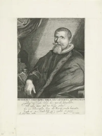 Portret van Henricus Geldorp