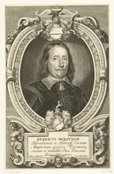 Portret van Henricus Herdingh