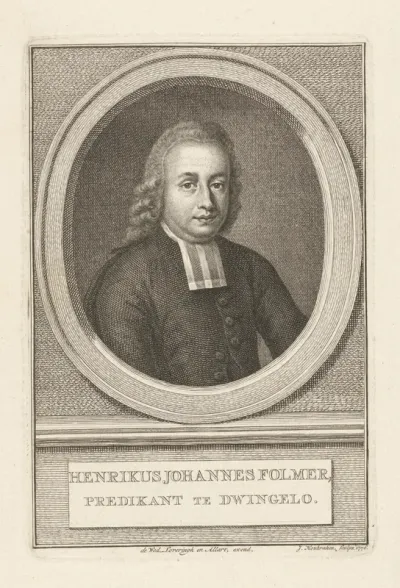 Portret van Henricus Johannes Folmer