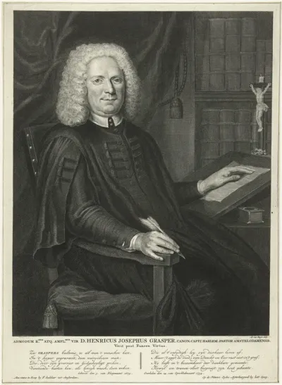 Portret van Henricus Josephus Grasper