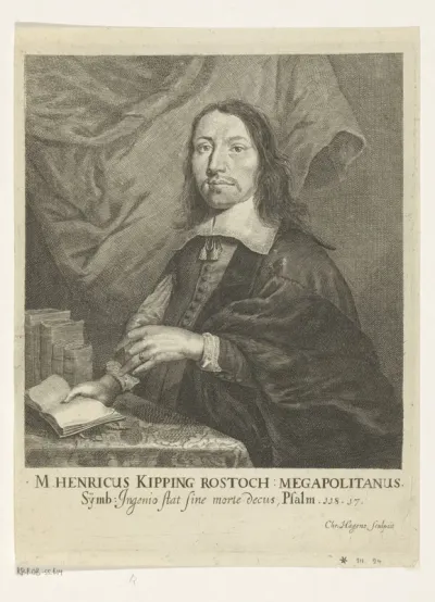 Portret van Henricus Kipping